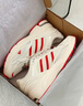 adidas「寻光者」SPIRITAIN 2.0厚底网面老爹鞋阿迪达斯轻运动   奶油白/浅猩红/金属银   41 实拍图