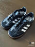 adidas T头鞋 VL COURT复古板鞋德训鞋男女阿迪达斯轻运动   黄色/亮白/汉玉白(推荐女生选小半码)   46.5 实拍图