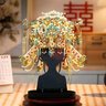 拼酷（piececool）点翠喜扇 十里红妆 3d立体金属拼图模型家居装饰生日礼物送女朋友 实拍图