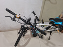凤凰（Phoenix）儿童自行车山地车男女学生脚踏车6-15岁童车 霸道 白蓝色 22寸 实拍图