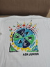 ASK JUNIOR童装儿童短袖T恤纯棉亲子装男大童夏装抑菌凉感透气半袖上衣 实拍图