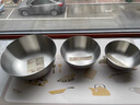 无印良品（MUJI）  不锈钢 盆 餐具 家用揉面盆洗菜发面盆  和面盆 料理盆 银色 L 直径22*高9.5cm 实拍图