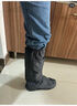 KEYRU防雨鞋套防滑防水防雪中高筒水鞋男女成人通用加厚耐磨便携雨靴 实拍图