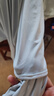廷毅防晒衣女冰丝防晒服短款防紫外线夏季钓鱼服轻薄披肩定制LOGO印字 大帽檐款-气质灰 均码 【80-140斤】 实拍图