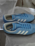 adidas T头鞋 VL COURT复古板鞋德训鞋男女阿迪达斯轻运动   蓝色/亮白/树脂黄(推荐女生选小半码)   38.5 实拍图