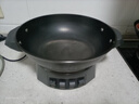 奥克斯（AUX）电炒锅铸铁无涂层一体多功能插电锅炒菜专用物理不粘电热锅大容量炖蒸煮煎电蒸锅家用电饭锅电火锅 标准款-32CM双笼【推荐3-5人】17L 实拍图