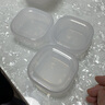 sungsa日本进口抗菌冷冻小肉盒水果盒冰箱饺子收纳盒葱姜蒜保鲜盒食品级 抗菌款280ml*4个装 实拍图