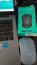 罗技（Logitech）M221 轻音鼠标 无线鼠标 办公鼠标 对称鼠标 带无线微型接收器 雾霭蓝 实拍图