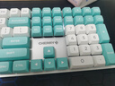 CHERRY樱桃KC200机械键盘 办公游戏两用键盘 电脑键盘机械 蓝白拼色客制化键盘  PBT键帽 有线键盘 红轴 实拍图