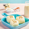 安井奶白馒头 250g*3袋 共24只 纯奶和面牛奶馒头 速冻早餐半成品 实拍图