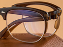 福视康老花镜男折叠便携高清晰中老年人女防蓝光阅读镜F1008茶色 +100度 实拍图