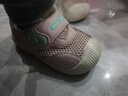 【夏清仓】宝宝凉鞋男学步鞋0-2岁婴儿防滑软底婴幼儿网鞋女鞋子 粉色夏季款（JQ01） 21 【内长15cm适合脚长14.5】 实拍图