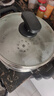 志高（CHIGO） 加厚定时电热锅电锅多功能炒煮一体锅家用电炒锅电蒸锅电火锅电煮锅多用途 定时款（24CM一蒸笼） 实拍图