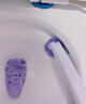 双艺一次性马桶刷无死角洗厕所可壁挂可抛式马桶刷可替换头清洁刷去污 马桶刷+12个薰衣草味替换刷头 实拍图