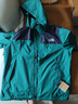 The North Face北面冲锋衣男女户外防风防水单层硬壳外套88FR 未央绿/S9W XL 晒单实拍图