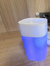 加湿器家用空气加湿器净化器香薰机空调房轻音usb桌面办公室便携孕妇婴儿补水车载空气净化喷雾 单喷大雾-【珍珠白】400ml 实拍图