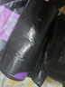 e洁抽绳垃圾袋黑色40*45cm155只1.3丝家用手提穿绳免撕塑料袋加厚 实拍图