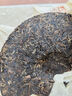 中茶云南七子饼普洱茶2007年美术字圆茶大树乔木生茶紧压茶饼茶叶357g 单饼357g 实拍图