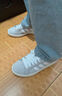 adidas「面包鞋」GRAND COURT BASE 00s休闲低帮板鞋男女阿迪达斯 黑色/白色/树脂黄   40 实拍图