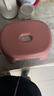 椅子奶油风家用小凳子加厚塑料凳可叠放耐用儿童凳学生寝室矮凳 樱花粉1个 实拍图