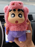 TOP TOY蜡笔小新换装派对系列搪胶毛绒盲盒公仔挂件女生生日礼物 单盒 实拍图