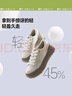 蕉下（beneunder）帆布鞋子女鞋厚底板鞋四季云朵鞋小白鞋子增高奶酪白CW695 实拍图