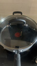 特福（Tefal）炒锅平底锅少油少烟红点感温不粘锅燃气灶电磁炉通用有钛炒锅28cm 实拍图
