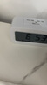 康巴丝（Compas）闹钟夜光聪明灯智能语音报时起床神器自动感光三组闹铃小闹钟儿童学生钟 2139 白色 实拍图