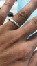 DRIG钻戒指情侣对戒男女银莫桑钻求婚告白结婚纪念日生日礼物女 花嫁-求婚对戒 晒单实拍图