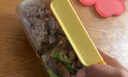 希乐扣大容量耐热玻璃保鲜盒冰箱收纳盒微波炉饭盒便当盒密封碗餐盒1.1L 实拍图