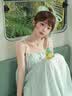 棉致法式蓝色条纹吊带连衣裙女夏季2026新款小个子海边度假风长裙 4032浅蓝色【高品质30.5】 L 100-115斤 实拍图