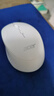 宏碁（acer）鼠标 无线2.4GHz 办公鼠标 type-c充电 对称鼠标 便携鼠标 电脑笔记本鼠标 OMR070 白色 实拍图