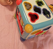 babycare六面盒多功能宝宝玩具形状配对认知积木屋节日送礼柯尼蓝 实拍图