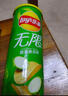 乐事（Lay's）无限薯片 沁爽青柠味 104g 罐装 膨化食品 零食 休闲食品  实拍图