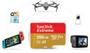 闪迪（SanDisk）256GB TF(MicroSD)内存卡 4K极速金卡A2 V30 U3行车记录仪 运动相机无人机 监控存储卡 读190MB/s 实拍图