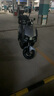 五羊【官方正品】电动摩托车2000W高速大功率电动车男女俩轮代步电动摩托车 科技灰/速度50M/前后双碟/杠箱版 72V22A/全新石墨烯电池/木架发货 实拍图