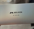 MOLSION陌森肖战同款韩版太阳镜D形时尚大框墨镜驾驶镜送男友MS3025C10 实拍图