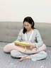 爱孕（iyun）孕妇枕护腰侧睡枕托腹侧卧神器糖果枕颗粒状长条抱枕U型靠枕头 桑德拉粉【人体工学  托腹支撑】 实拍图