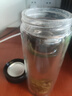 京东京造 茶杯 双层玻璃水杯男士泡茶水分离隔热杯子500ml 实拍图