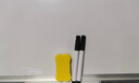 AUCS30*45cm小白板写字板黑板家用悬挂墙式可擦品质儿童学生会议办公室教学直播看板磁性白板手写画板 实拍图
