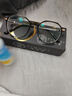 依目奇 防蓝光眼镜小红书网红款可配有度数近视眼镜超轻多边形眼镜框 时尚黑 防蓝光1.61非球面镜片0-800度 度数留言 实拍图