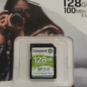 金士顿（Kingston）128GB SD存储卡 U3 V30 相机内存卡 sd卡大卡 支持4K 高速连拍 读速100MB/s 写速85MB/s 实拍图