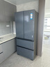 海尔（Haier）山茶花500L全空间保鲜594mm专业超薄零嵌法式多门电冰箱一级能效BCD-500WGHFD1BXTU1国家补贴20% 实拍图