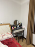 姗姗木艺梳妆台卧室轻奢化妆桌现代简约小户型带镜灯梳妆桌收纳一体化妆台 实拍图