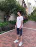 啄木鸟短裤男夏季薄款冰丝休闲宽松牛仔短裤青年2026新款直筒五分中裤 蓝灰色 31 （建议125-140斤） 实拍图