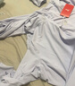 特步防晒衣女夏装绵绵冰3.0冰丝透气UPF50+抗紫外线运动服户外外套 轻纱紫 S 实拍图