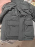 京东京造【进口极寒95鹅绒服】羽绒服男外套女冬季新款中长款 灰色 L 实拍图