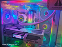 华硕（ASUS）TUF GAMING GT502弹药库无界版机箱 全视无立柱海景房/ATX主板/双仓设计/免工具拆卸 实拍图