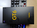 realme真我【国家补贴】GT6 骁龙8旗舰芯 6000nit电竞直屏 5800mAh电池+120W快充游戏手机12+256光年白 实拍图