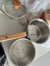 美厨（maxcook）奶锅 304不锈钢婴儿宝宝辅食锅奶锅三层钢汤锅 二层带蒸格MCN8099 实拍图